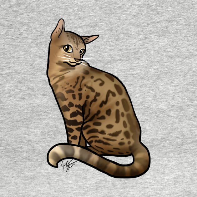 Cat - Bengal - Spotted by Jen's Dogs Custom Gifts and Designs